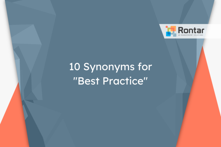 10 Synonyms for “Best Practice”
