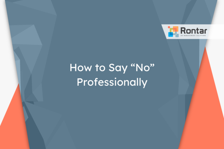 How to Say “No” Professionally
