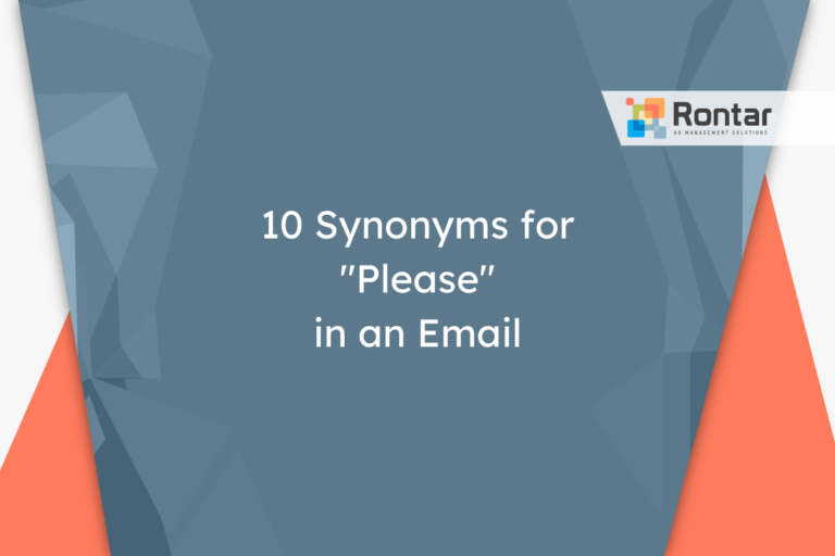 10 Synonyms for “Please” in an Email