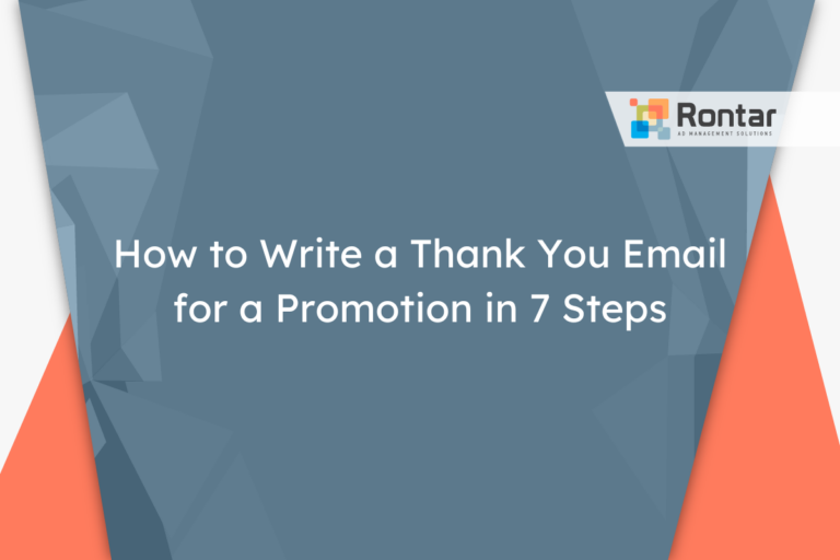 How to Write a Thank You Email for a Promotion in 7 Steps