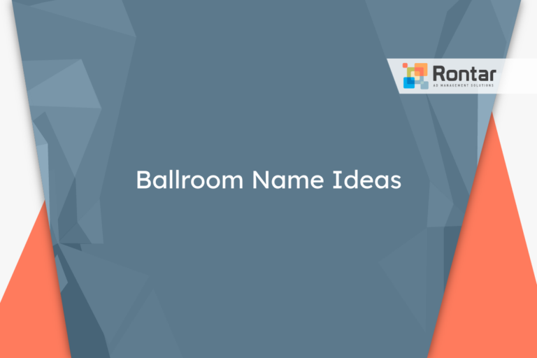 540 Ballroom Name Ideas for Your Elegant Space