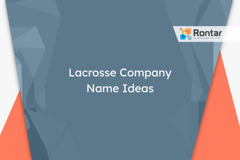 510 Lacrosse Company Name Ideas Everyone Will Love