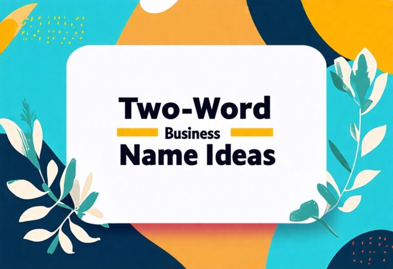 1050 Two-Word Business Name Ideas for Every Entrepreneur